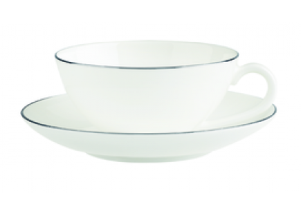 Anmut Platinum Tea Cup and Saucer